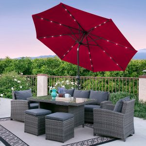 Best Choice products 10 Ft. Deluxe Pation Umbrella