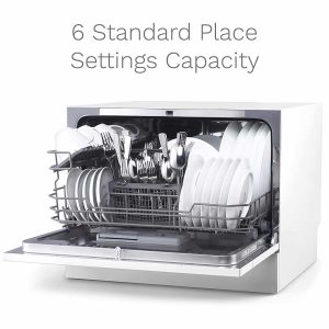 hOmeLabs Countertop Dishwasher