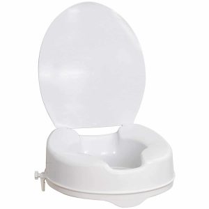 AquaSense raised toilet seat
