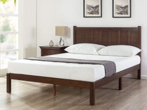 Zinus Rustic Style Wood Platform Bed
