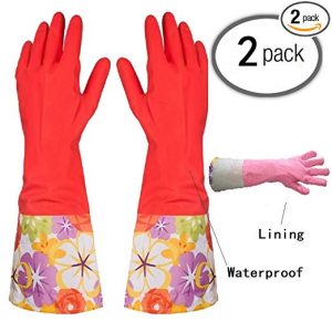 Kitchen Rubber Cleaning Gloves