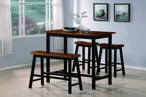 Crown Mark 4-Piece Counter Table Set
