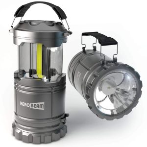 HeroBeam LED Lantern-V2.0 amidst Flashlight