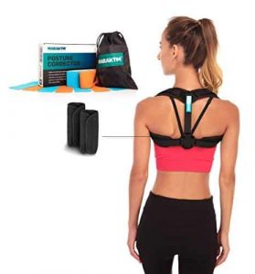 Adjustable Clavicle Brace to Comfortably Improve Bad Posture for Men and Women