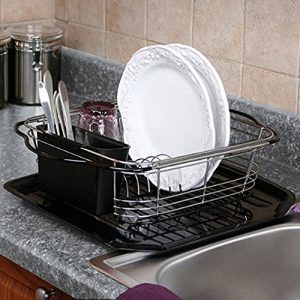 Expandable Over the Sink Kitchen Dish Drying Rack
