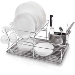 Home Intuition-2-Tier Drainer Utensil