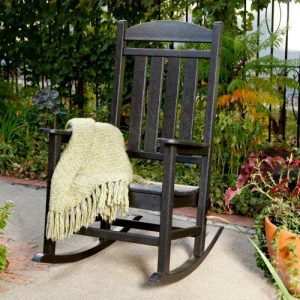 Polywood R100BL Presidential Outdoor Rocking Chair