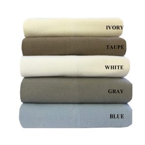 Royal's Heavy Duty Soft 100% Cotton Flannel Sheets, 4piece