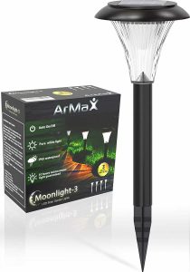 ArMax [Long-Lasting] Solar Pathway Lights