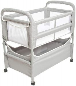 Clear-Vue Co-Sleeper, Grey, One Size, 3 Pieces