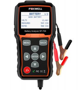 FOXWELL BT705 Automotive 100-2000 CCA Battery Load Tester