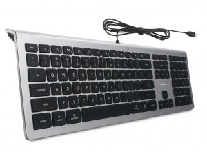 BFRIENDit Wired Quiet LED Backlit USB Keyboard
