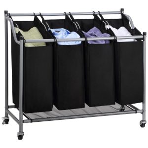 Ollieroo 4-Bag Laundry Sorter