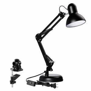 TORCHSTAR Metal Swing Arm Desk Lamp