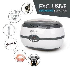 VIVREAL Ultrasonic Cleaner for Jewelry, Lenses, and Watches
