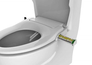 BioBidet- Non-Electric Slim Zero Toilet Seat- Easy to use