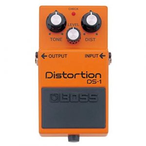 Boss DS-1 Distortion Bundle with Instrument Cable