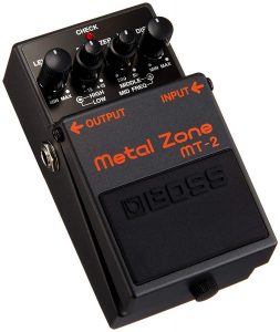 Boss MT-2 Distortion Metal Zone Guitar Pedal