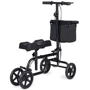 Gymax Knee Walker with Adjustable Height Feature