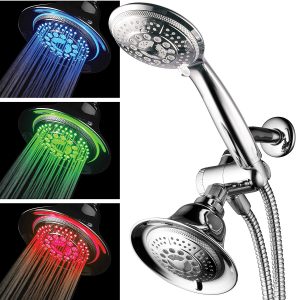 HotelSpa Shower Combo with LED Shower Head
