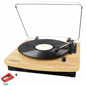 LAUSON CL508 USB Turntable with Built-in Stereo Speakers and 3 Speeds