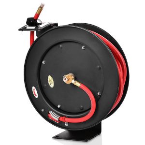 Goplus Retractable Air Hose Wheel, Max.300 PSI