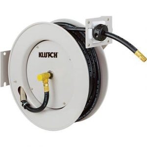 Klutch Retractable Air Hose Reel with Max. 300 PSI