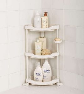 Tenby Living Corner Shower Shelf