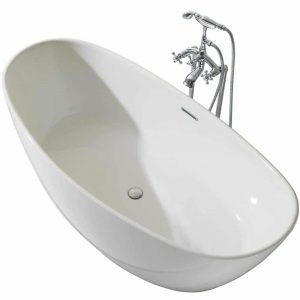 ARIEL Platinum PS118-7034 Freestanding Bathtub