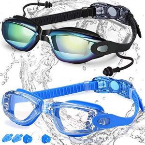 COOLOO 2-Pack Swim Goggles