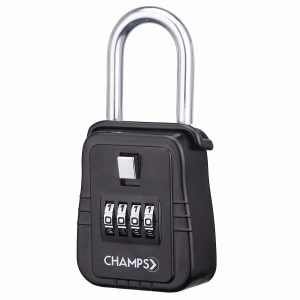 Champs Combination 4 Digit Key Padlock Realtor Lock