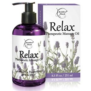 Relax Therapeutic Body Massage Oil