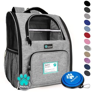 PetAmi Deluxe Pet Backpack Carrier