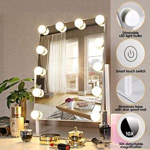 FENCHILIN Lighted Makeup Vanity Mirror