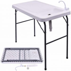 GYMAX Fish Cleaning Table
