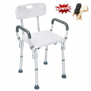 Health Line Shower Chair with Back &Arms