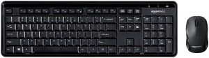 AmazonBasics Wireless Keyboard and Mouse Combo
