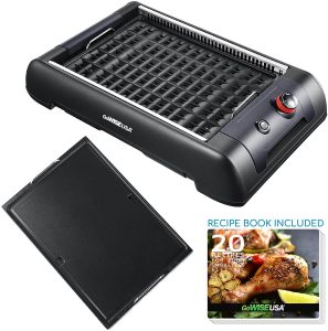 GoWISE USA GW88000 Indoor Grill & Griddle, Large