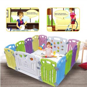 Baby Playpen Kids Activity Centre Safety Play Yard 