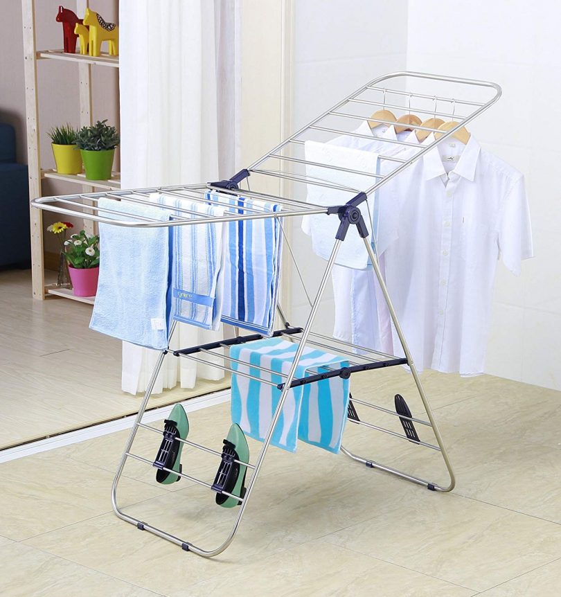Portable clothes rack