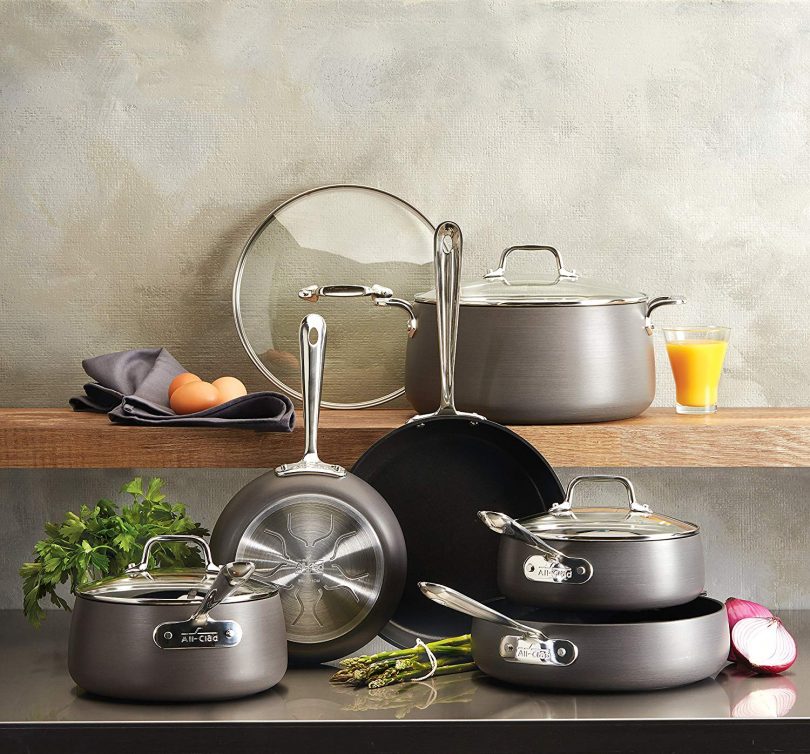 hard anodized cookware