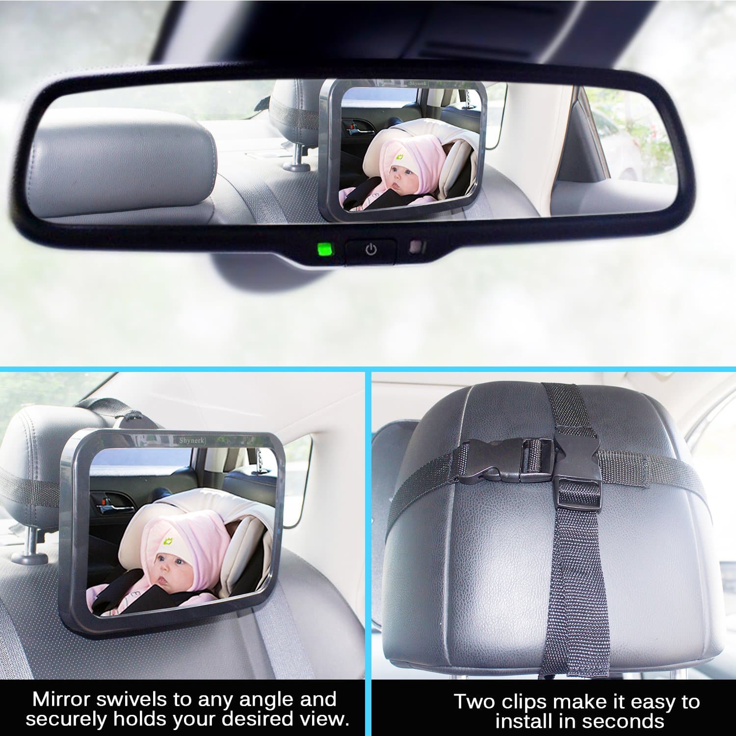 best baby rear view mirror