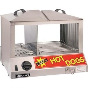 Adcraft HDS-1200W Hot Dog Steamer, Stainless Steel