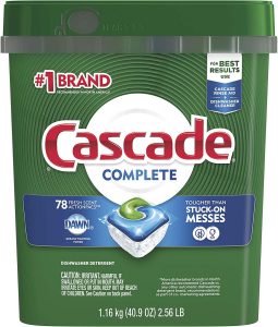 Cascade Complete ActionPacs, Dishwasher Detergent