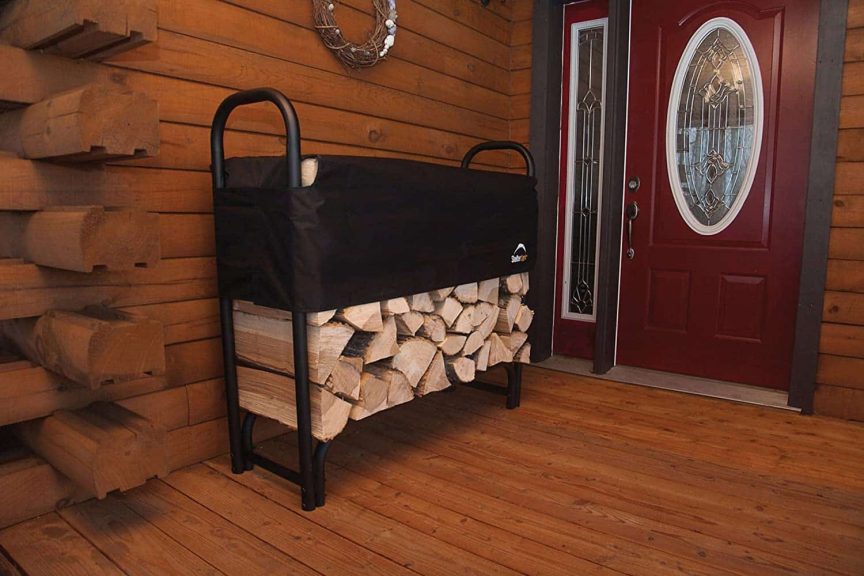 Firewood Rack with Cover