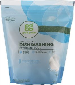 Grab Green Dishwasher Detergent Pods