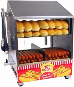 Paragon 8020 Hot Dog Steamer Merchandiser
