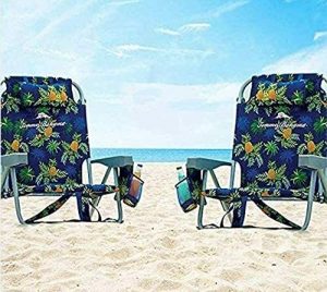 2 Tommy Bahama Backpack Beach Chairs