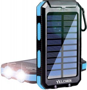 Solar Power Bank, YELOMIN 20000mAh