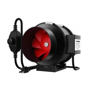 VIVOSUN 390 CFM 6 Inch Inline Duct Fan for Ventilation